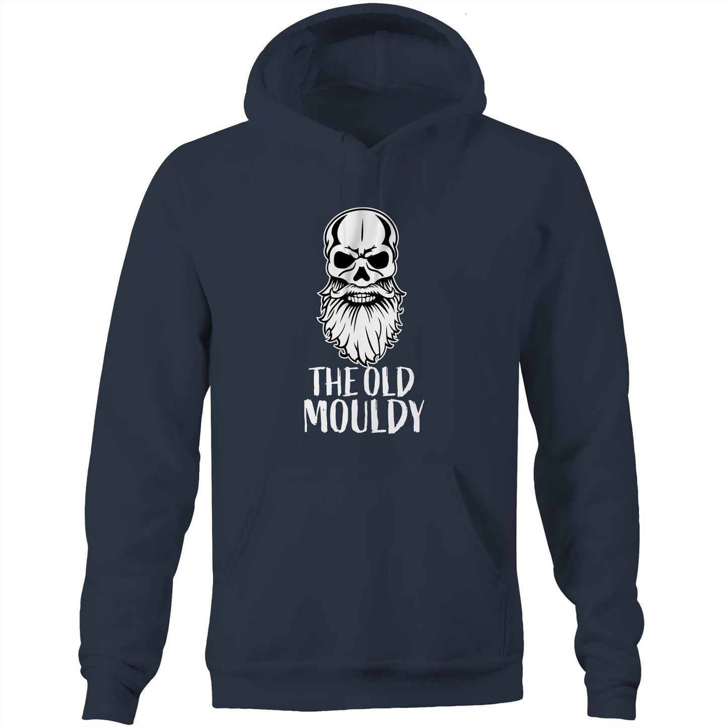 The Old Mouldy (AS Colour Stencil - Pocket Hoodie Sweatshirt)