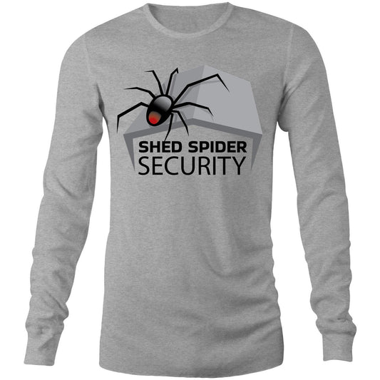 Shed Spider Security - (AS Colour Base - Mens Long Sleeve T-Shirt)
