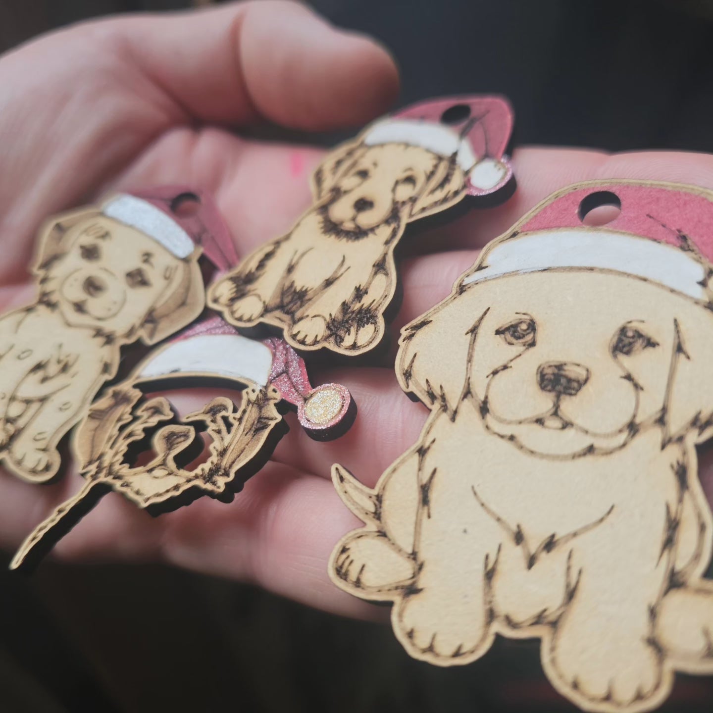 Custom Dog Christmas Tree Hanger