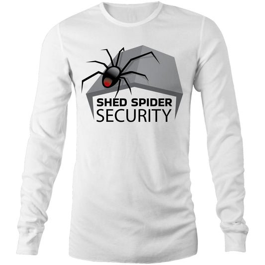 Shed Spider Security - (AS Colour Base - Mens Long Sleeve T-Shirt)