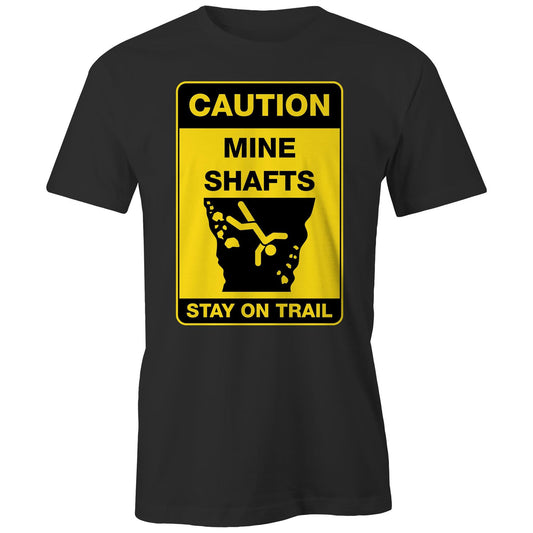 Caution Mine Shafts (AS Colour - Classic Tee)