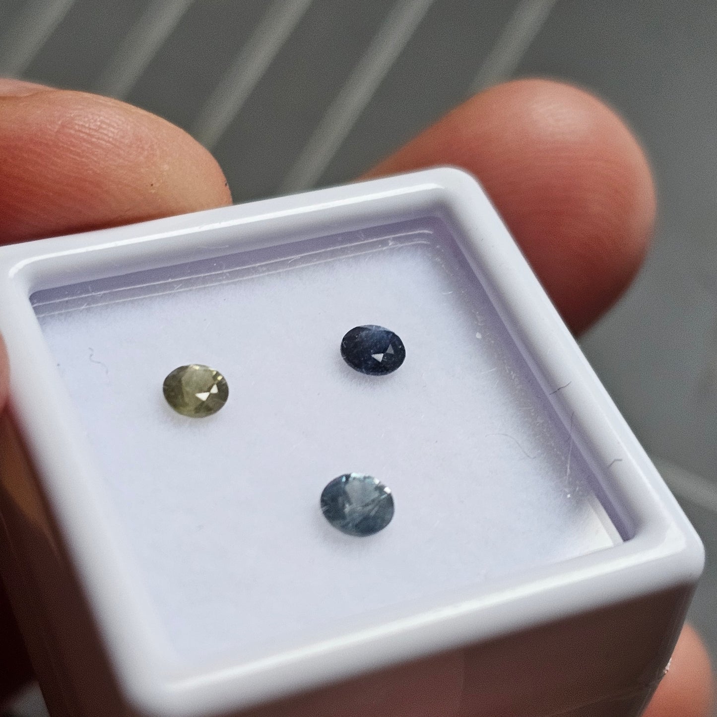 3 x Round Cut QLD Sapphires