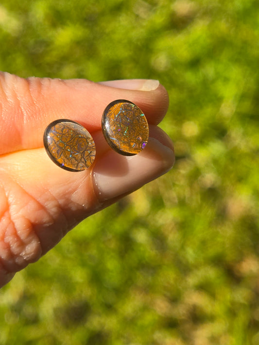 Opal Earrings #A