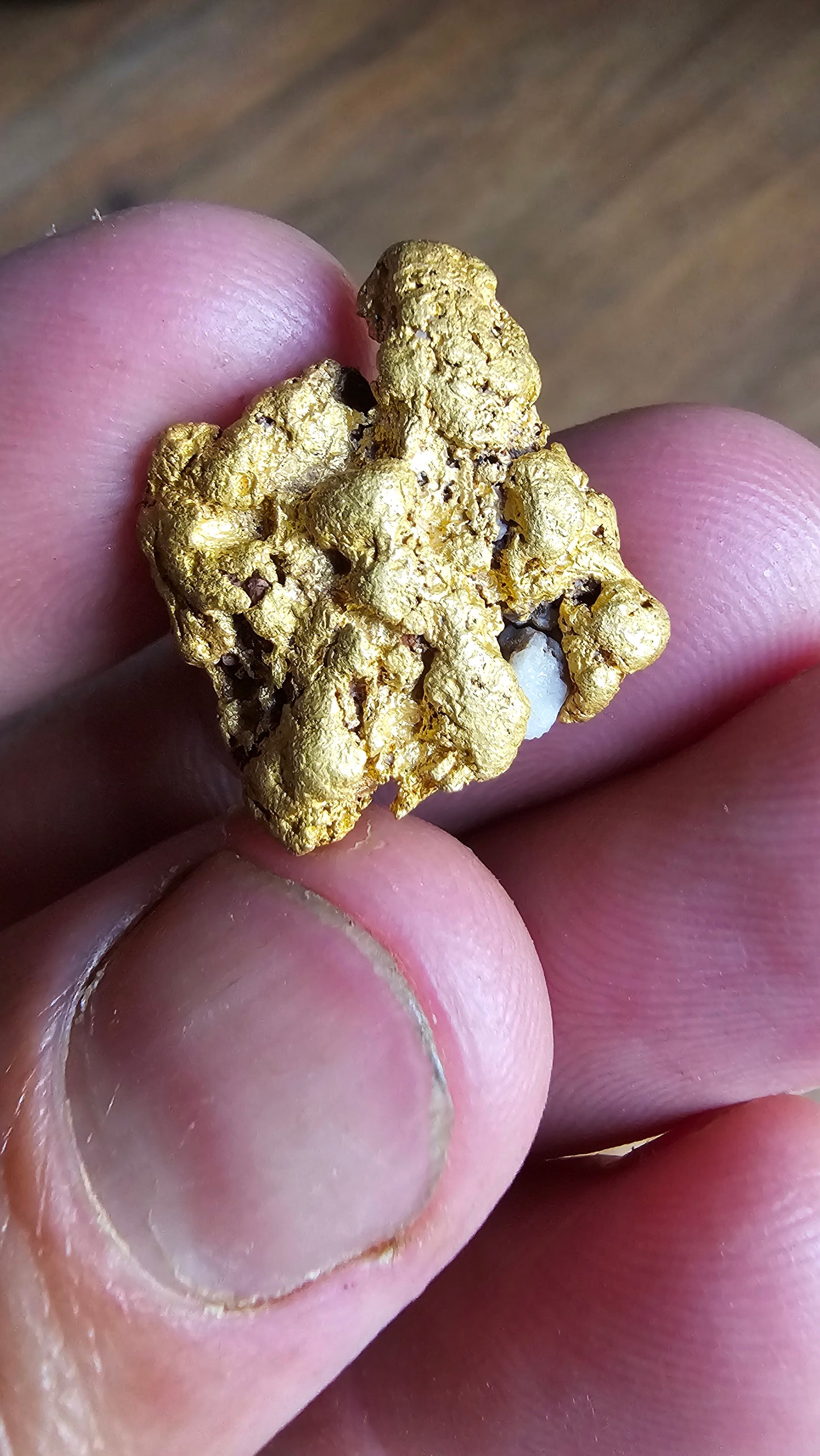 15.67 Gram Golden Triangle Nugget