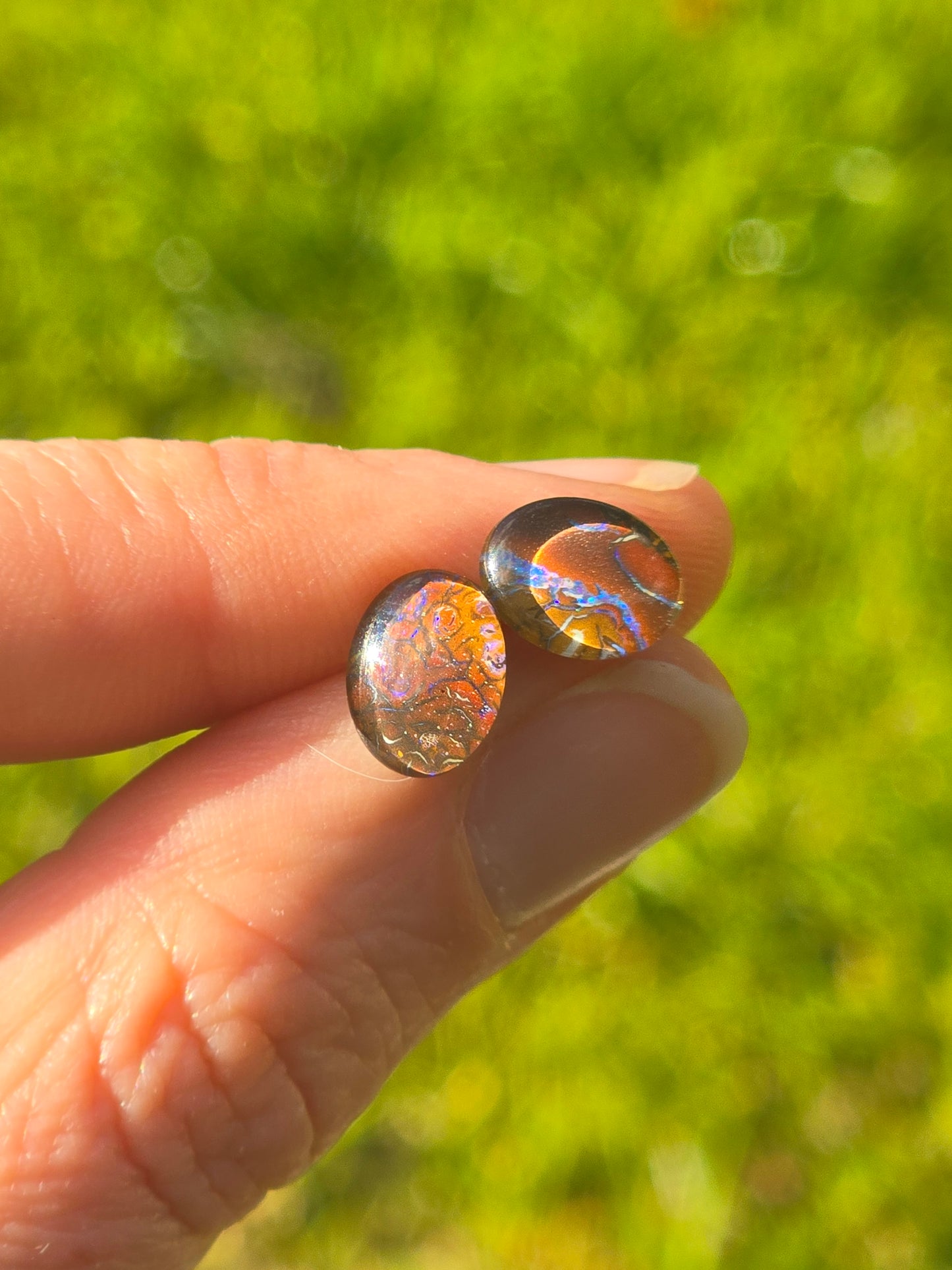 Opal Earrings #B