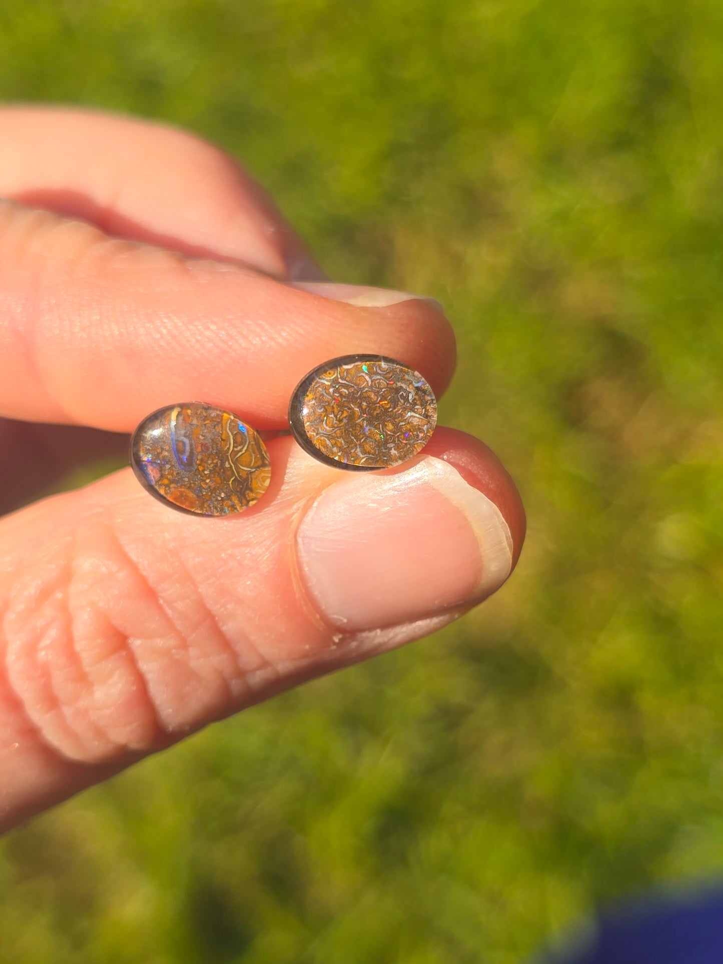 Opal Earrings #T