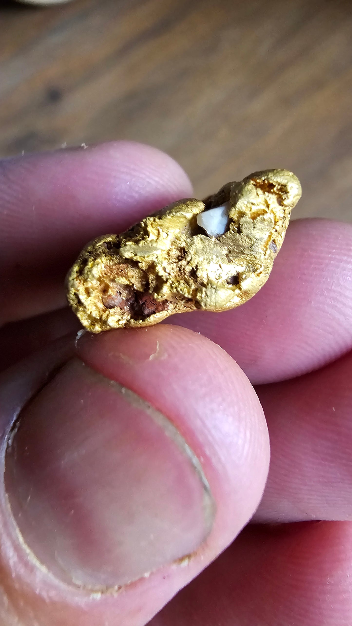 15.67 Gram Golden Triangle Nugget