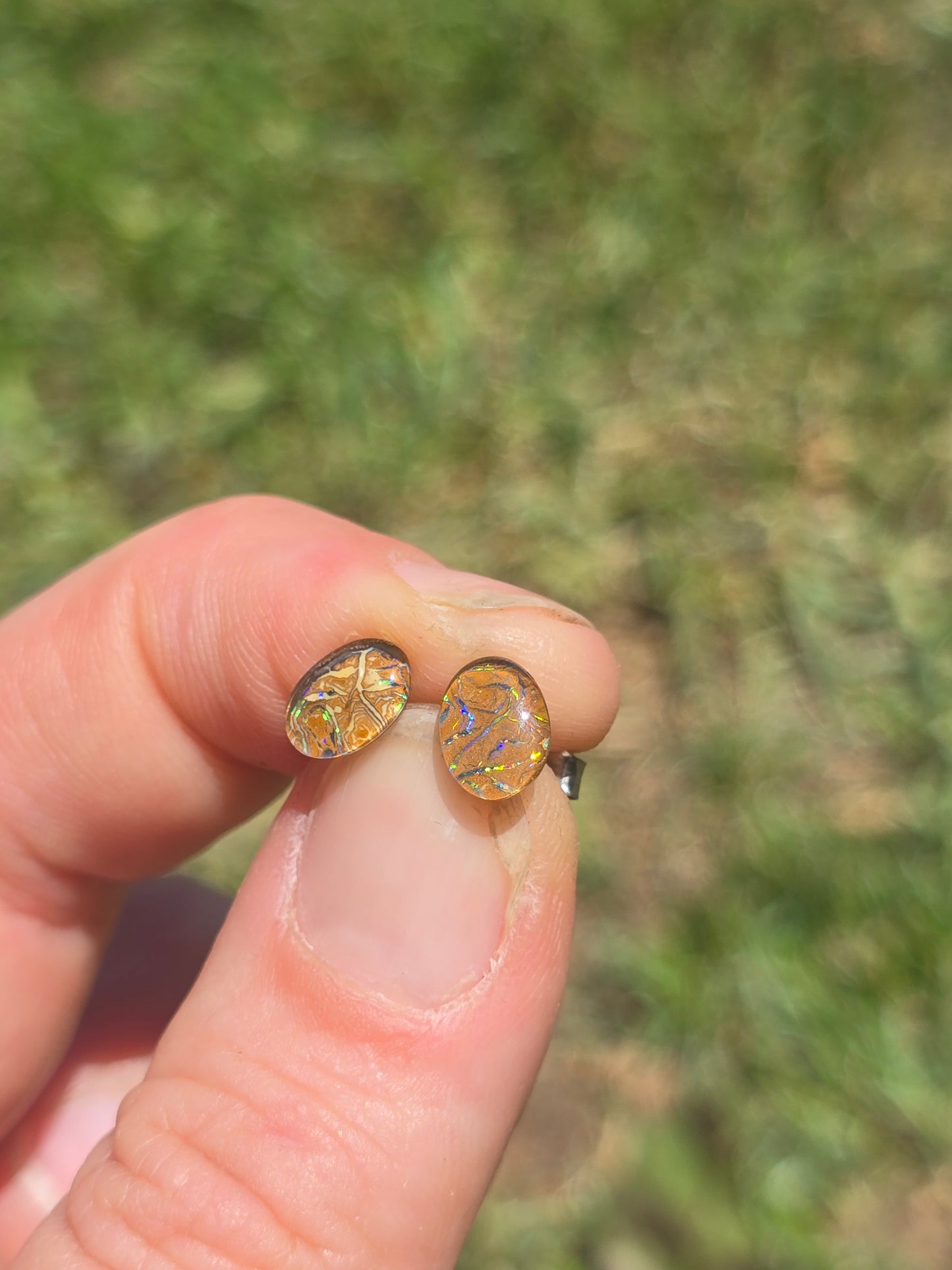 Opal earrings n3