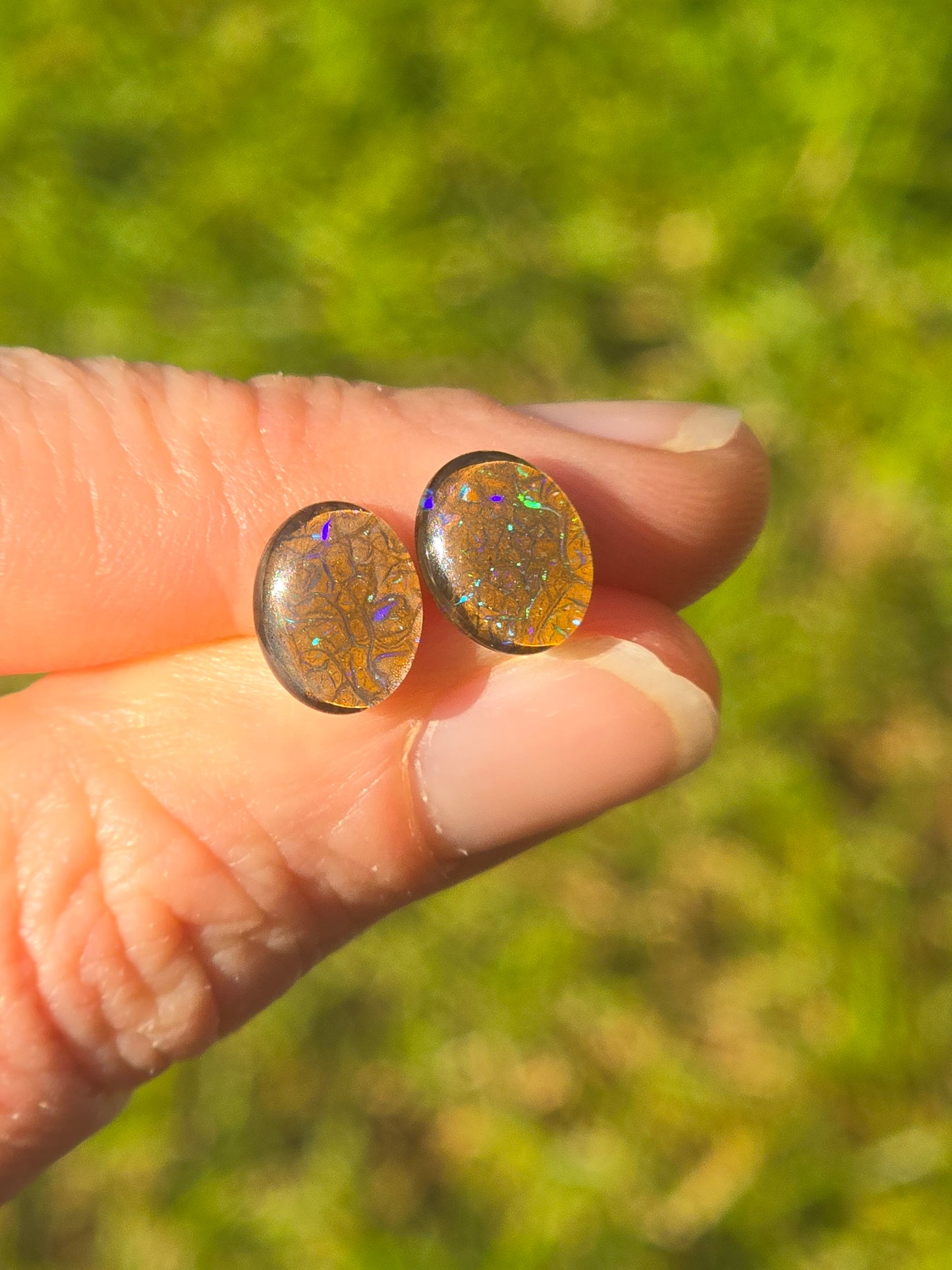 Opal Earrings #A