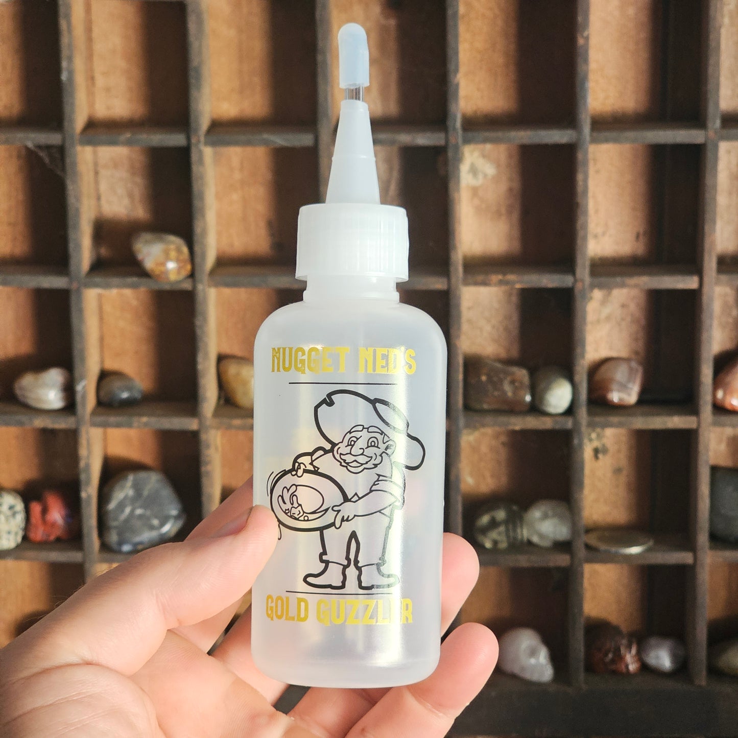 Nugget Ned Snuffer Bottle