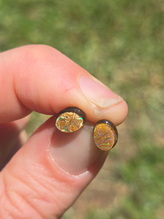 Opal earrings n3