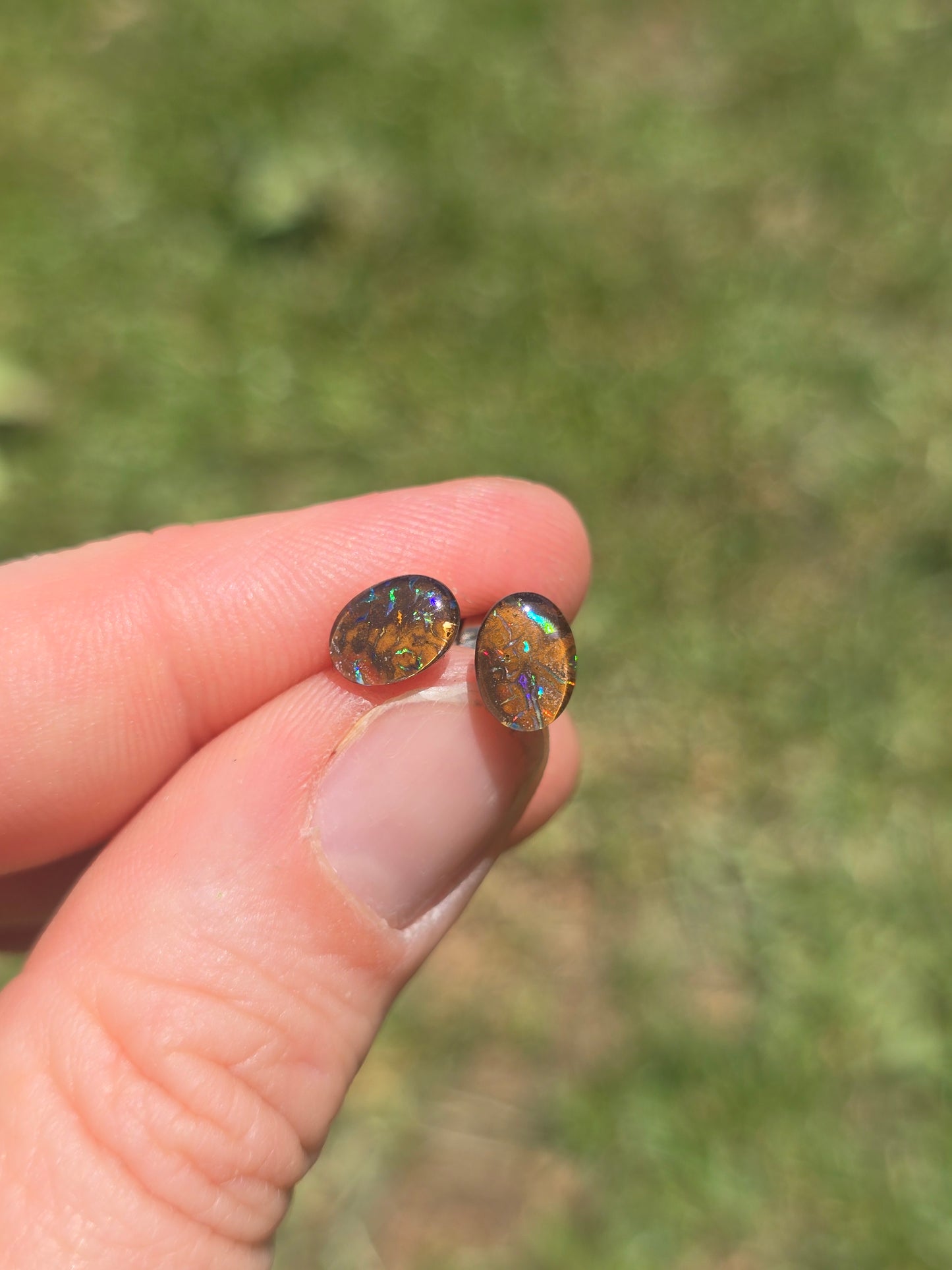 Opal earrings n4