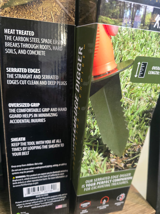 Serrated Edge digger