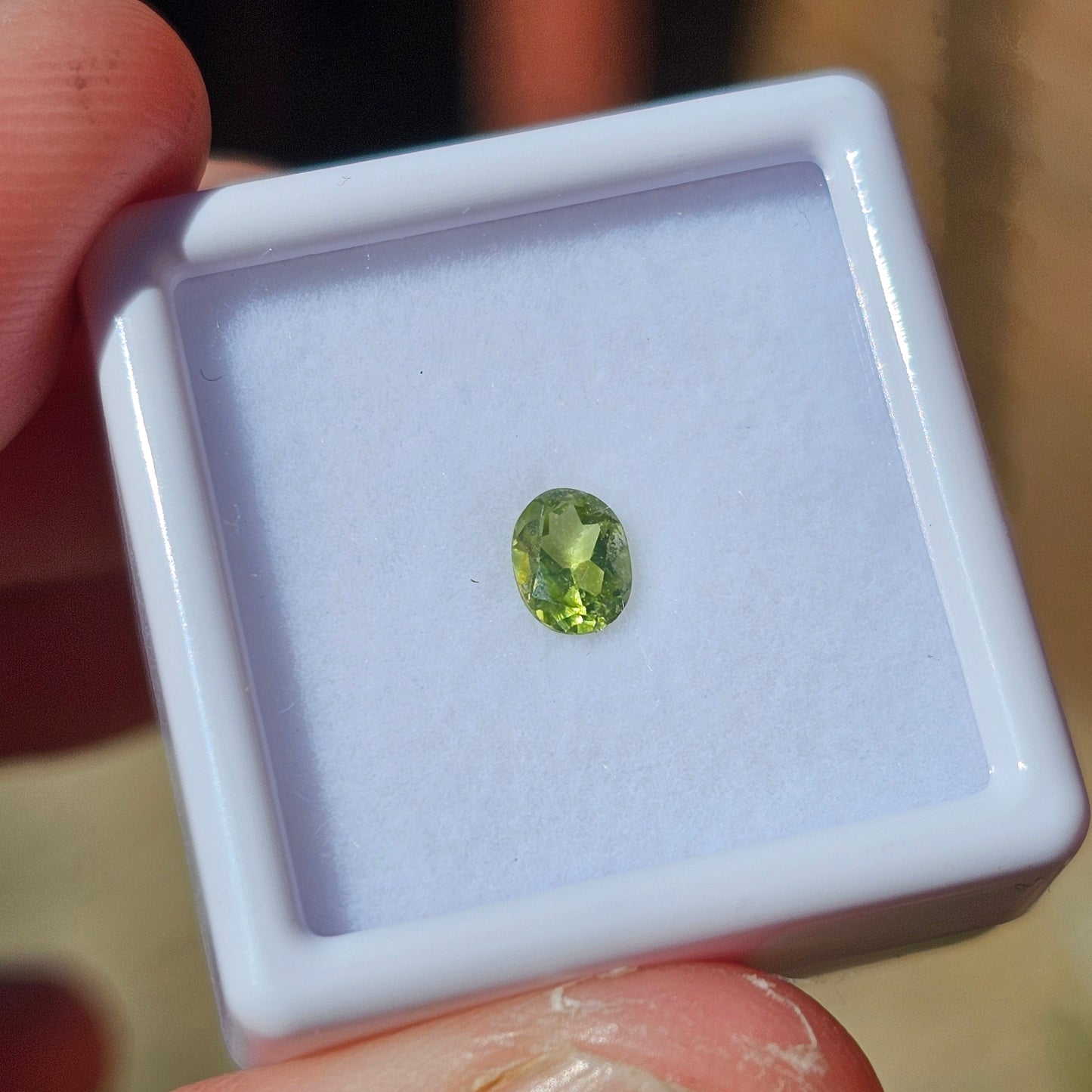 Peridote | oval cut