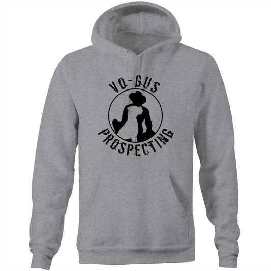 Vo-Gus Prospecting (AS Colour Stencil - Pocket Hoodie Sweatshirt)