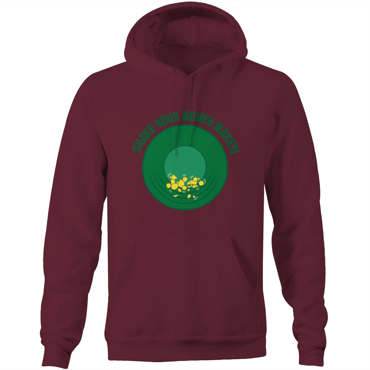Shake your money maker  (AS Colour Stencil - Pocket Hoodie Sweatshirt)