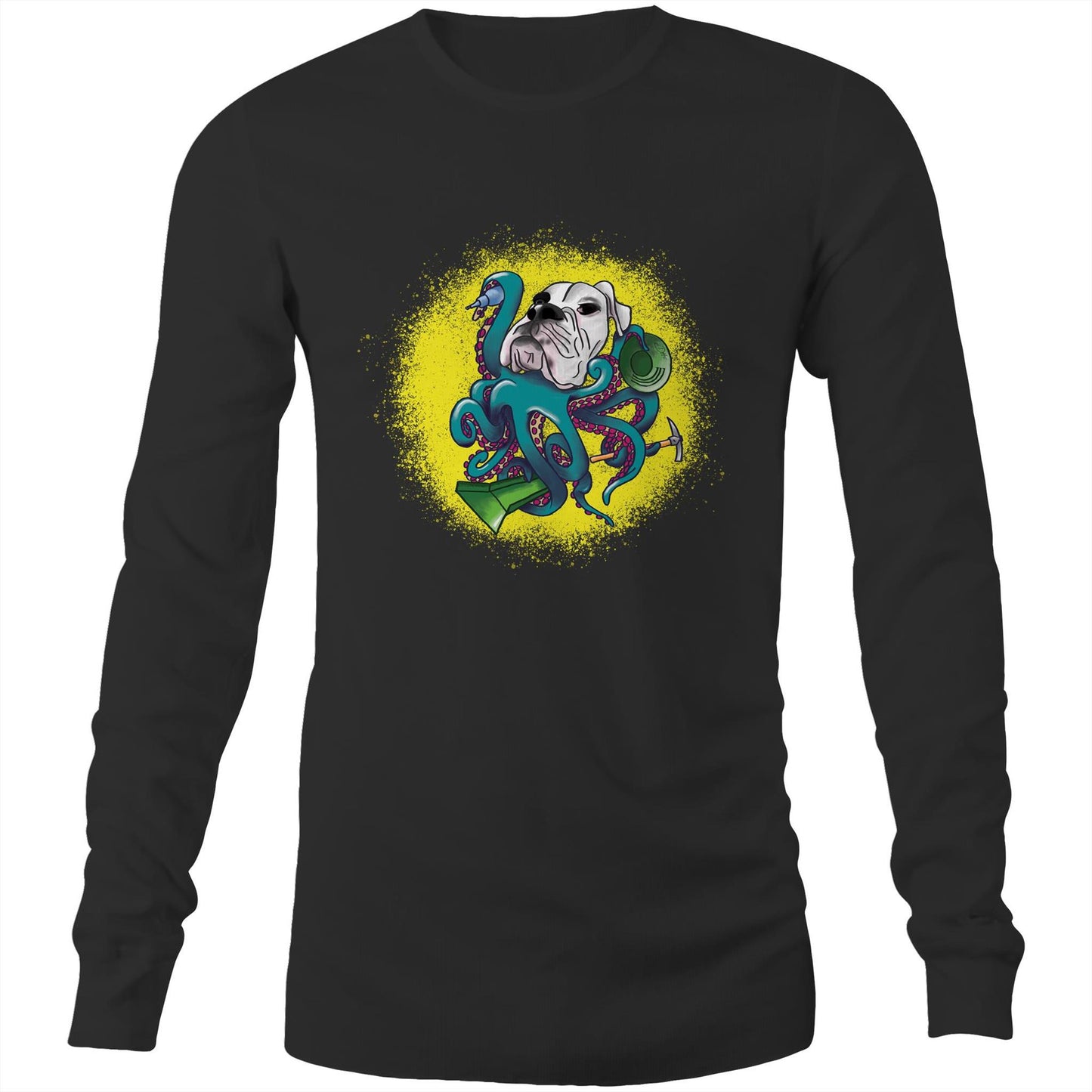 The Kraken (AS Colour Base - Mens Long Sleeve T-Shirt)