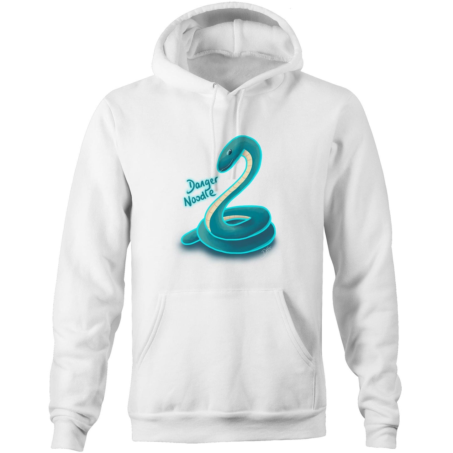 Danger Noodle (AS Colour Stencil - Pocket Hoodie Sweatshirt)