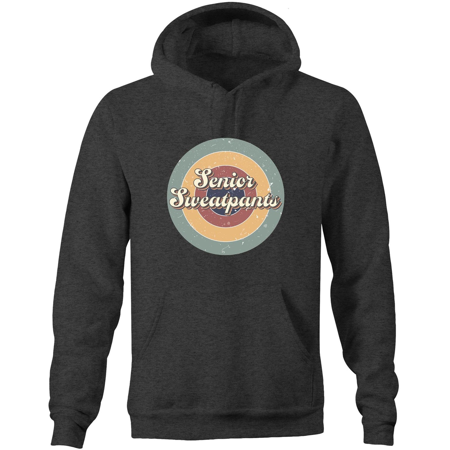Senior Sweatpants - (AS Colour Stencil - Pocket Hoodie Sweatshirt)