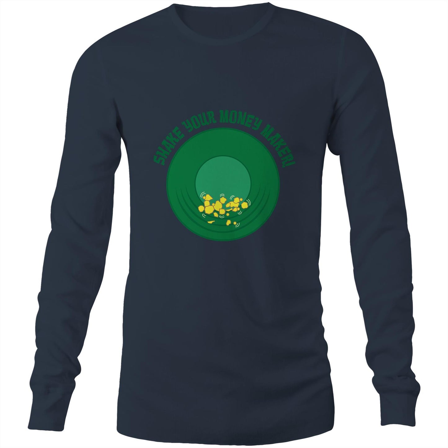 Shake your money maker (AS Colour Base - Mens Long Sleeve T-Shirt)