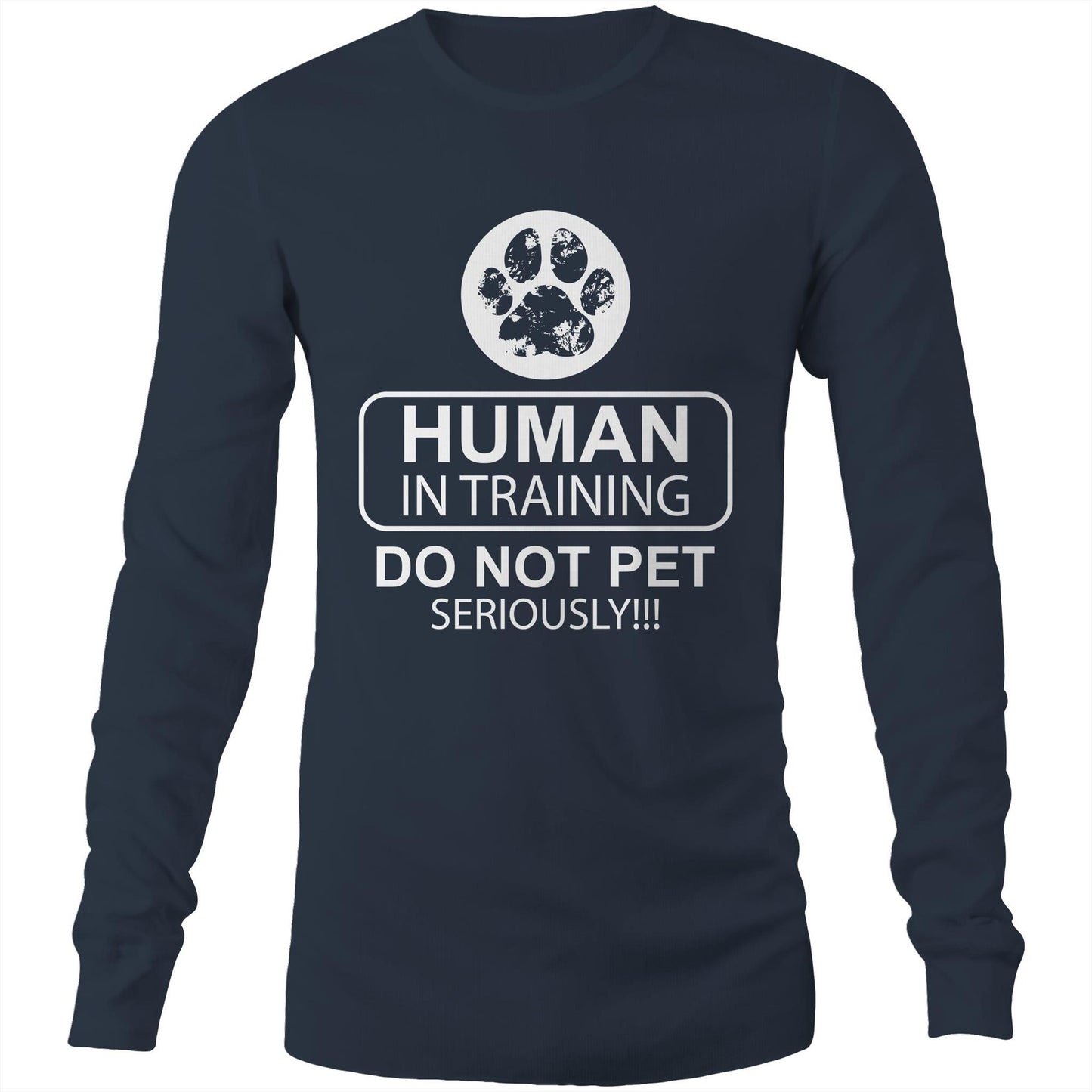 Human in training (AS Colour Base - Mens Long Sleeve T-Shirt)