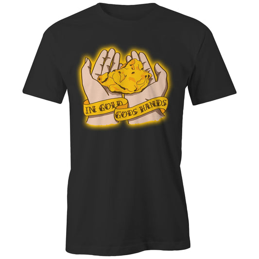 In Gold Gods Hands (AS Colour - Classic Tee)