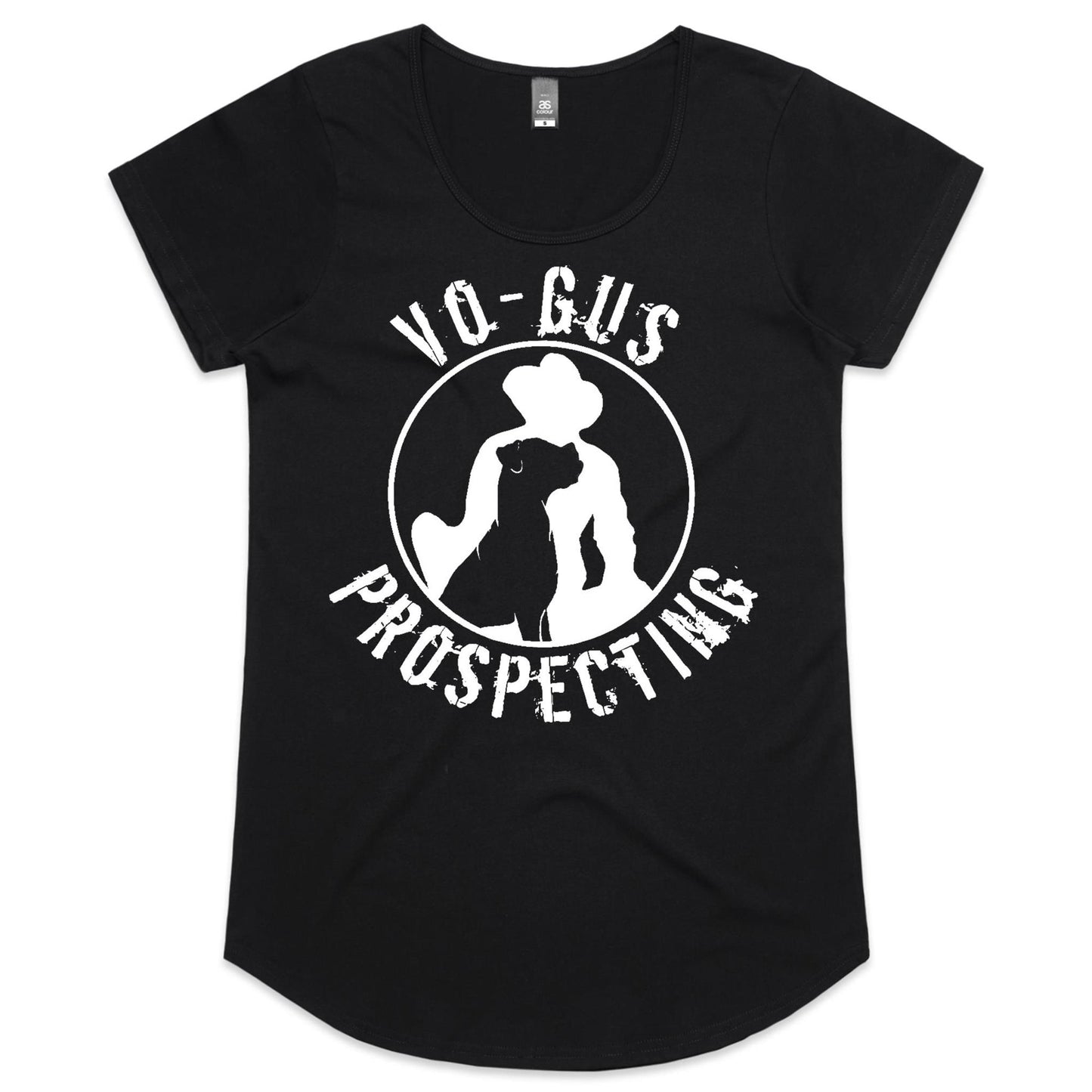 Vo-Gus Prospecting (AS Colour Mali - Womens Scoop Neck T-Shirt)