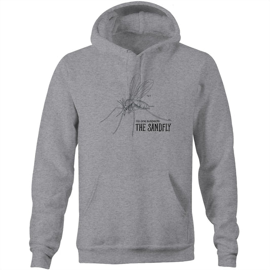 The Sandfly (AS Colour Stencil - Pocket Hoodie Sweatshirt)