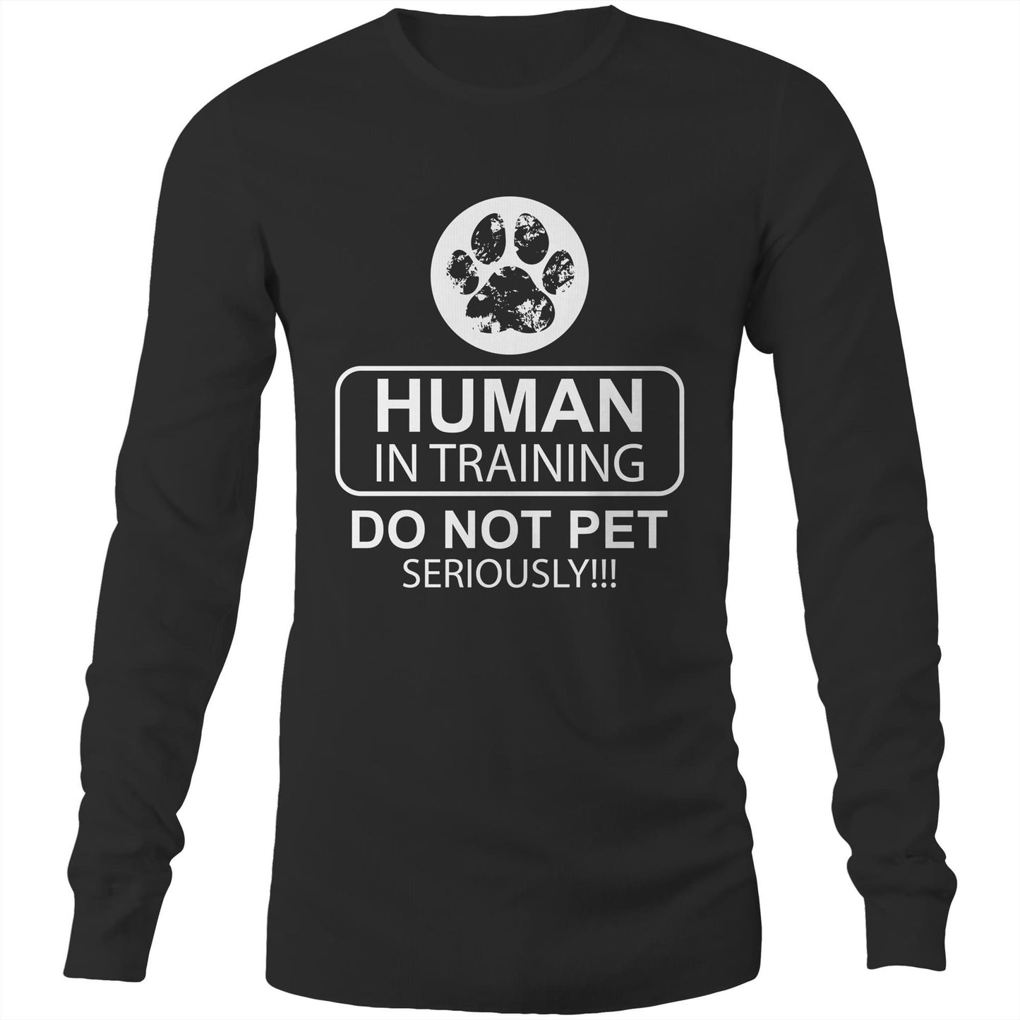 Human in training (AS Colour Base - Mens Long Sleeve T-Shirt)