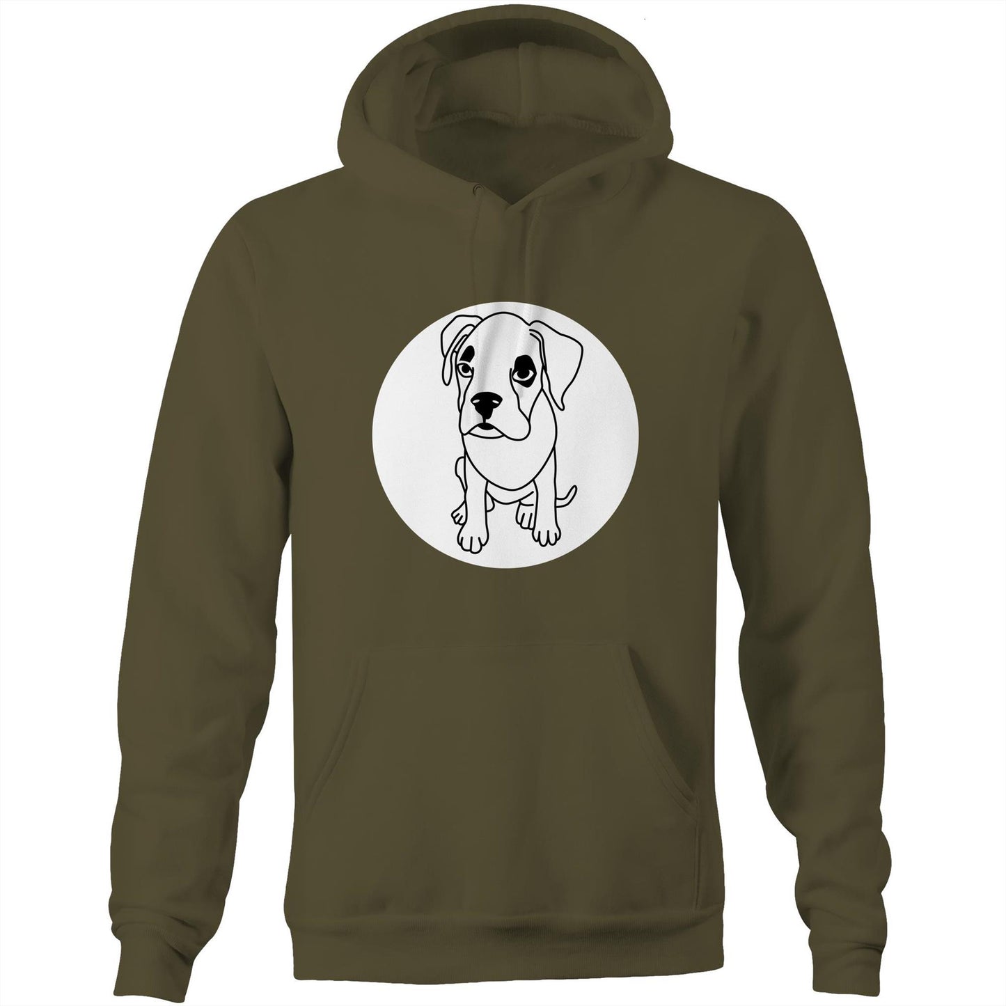 Fern (AS Colour Stencil - Pocket Hoodie Sweatshirt)