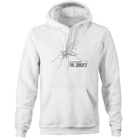 The Sandfly (AS Colour Stencil - Pocket Hoodie Sweatshirt)