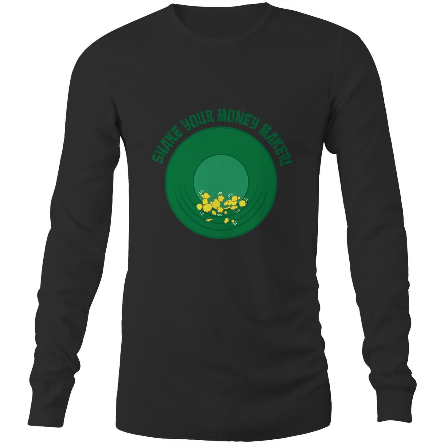 Shake your money maker (AS Colour Base - Mens Long Sleeve T-Shirt)