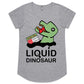 Liquid Dinosaur (AS Colour Mali - Womens Scoop Neck T-Shirt)