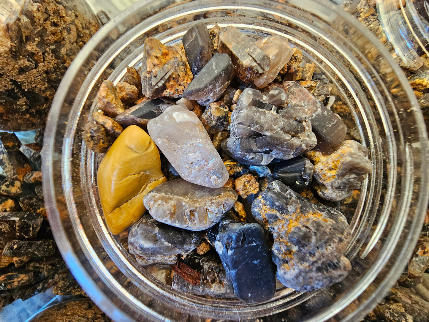 Gemstone and Crystal paydirt