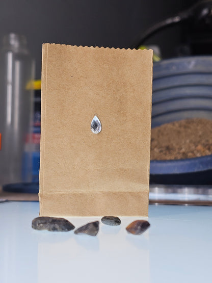 Sapphire and Garnet Slobber Bags - Central Queensland Gemfeilds!