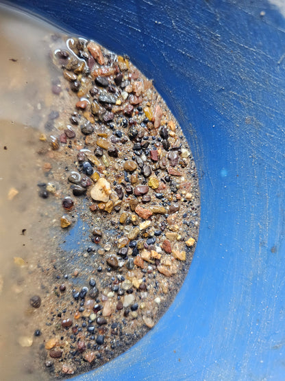 Sapphire and Garnet Slobber Bags - Central Queensland Gemfeilds!
