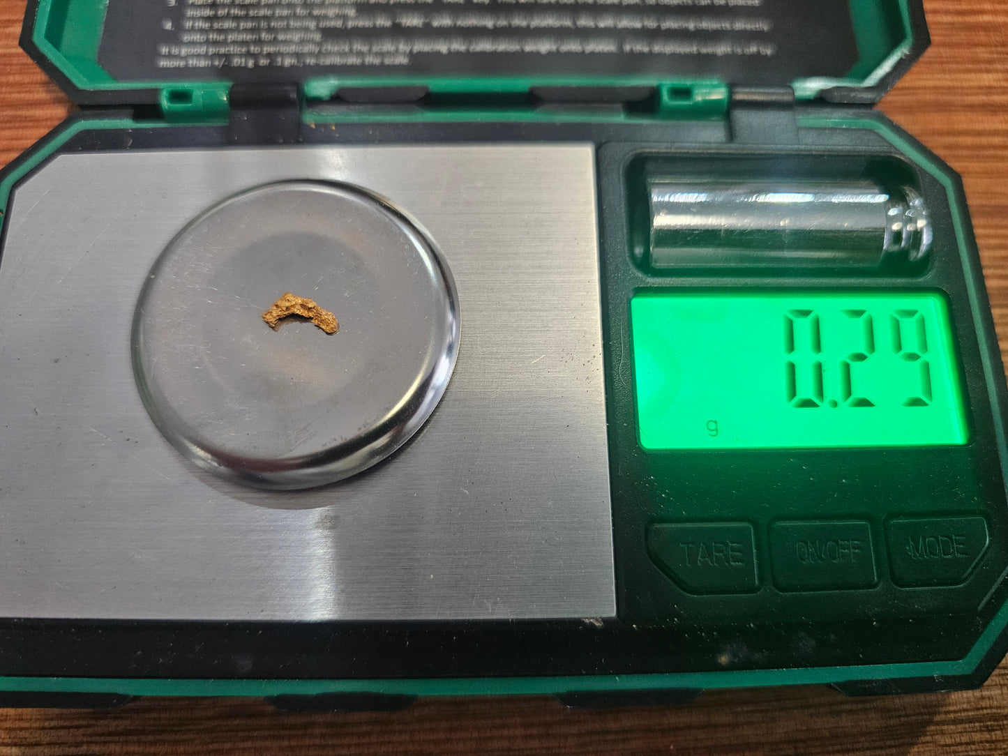 Clermont Gold Nugget D11 0.29g