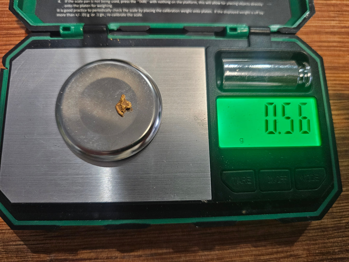 Clermont Gold Nugget D4 0.56g