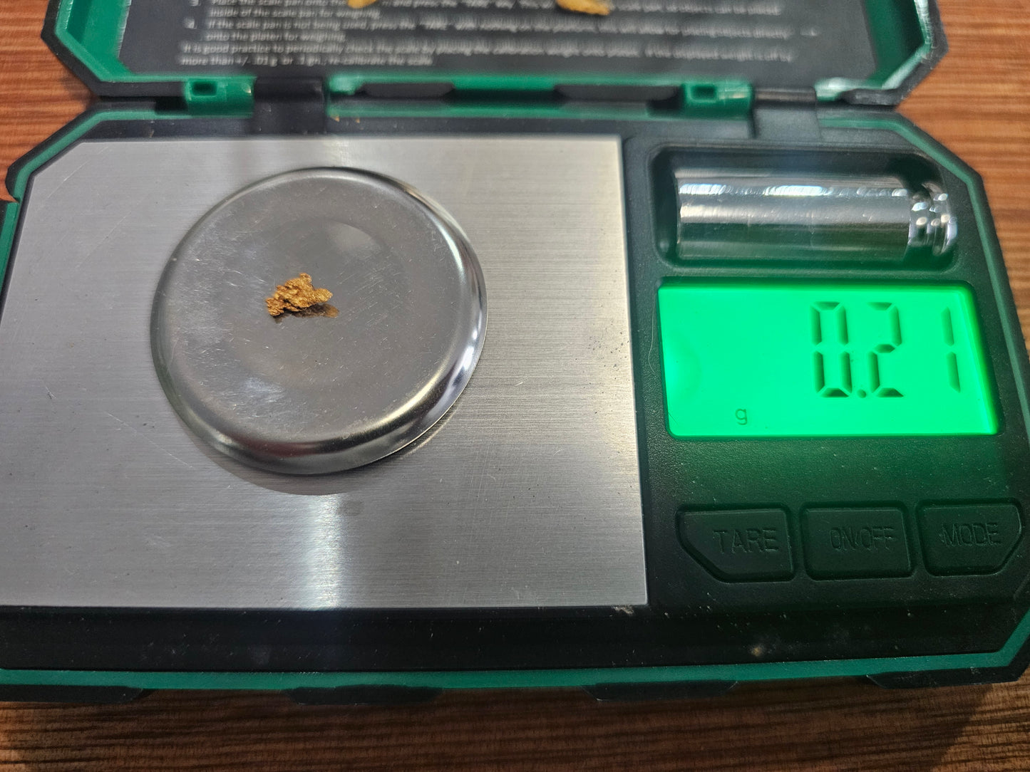 Clermont Gold Nugget D7 0.21g