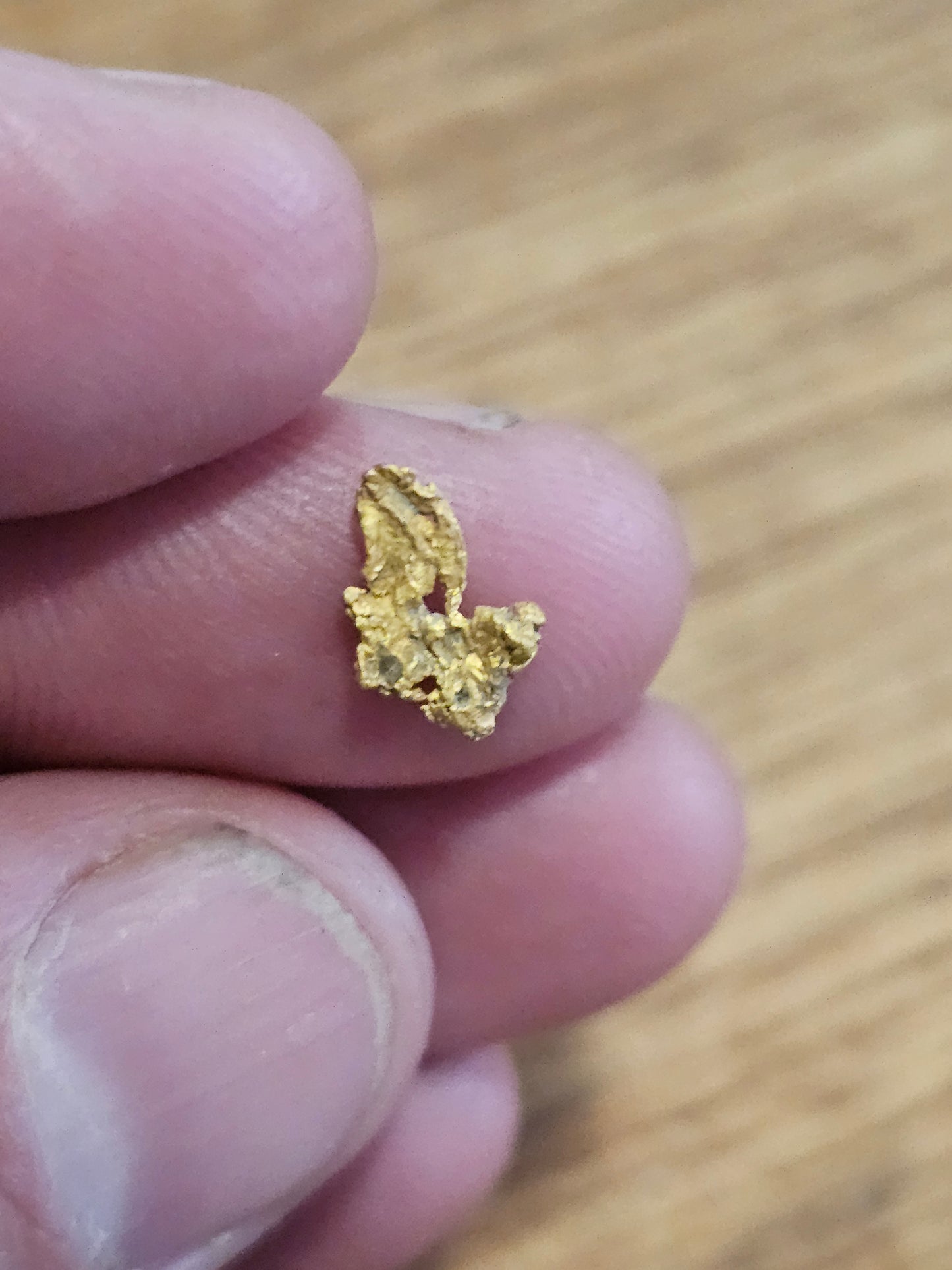 Rushworth Gold Nugget with Quartz 0.40g X4