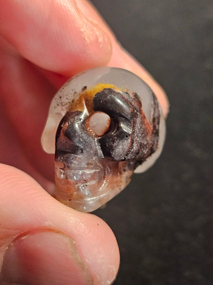 Quartz Crystal and Stone Skullz