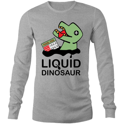 Liquid Dinosaur (AS Colour Base - Mens Long Sleeve T-Shirt)