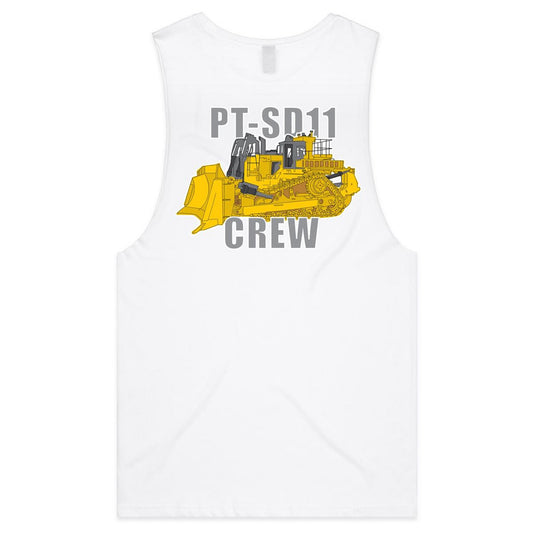 PT-SD11 Crew (AS Colour Barnard - Mens Tank Top Tee) - DESIGN ON BACK ONLY