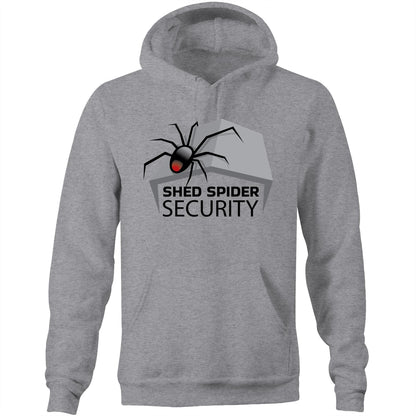 Shed Spider Security - (AS Colour Stencil - Pocket Hoodie Sweatshirt)