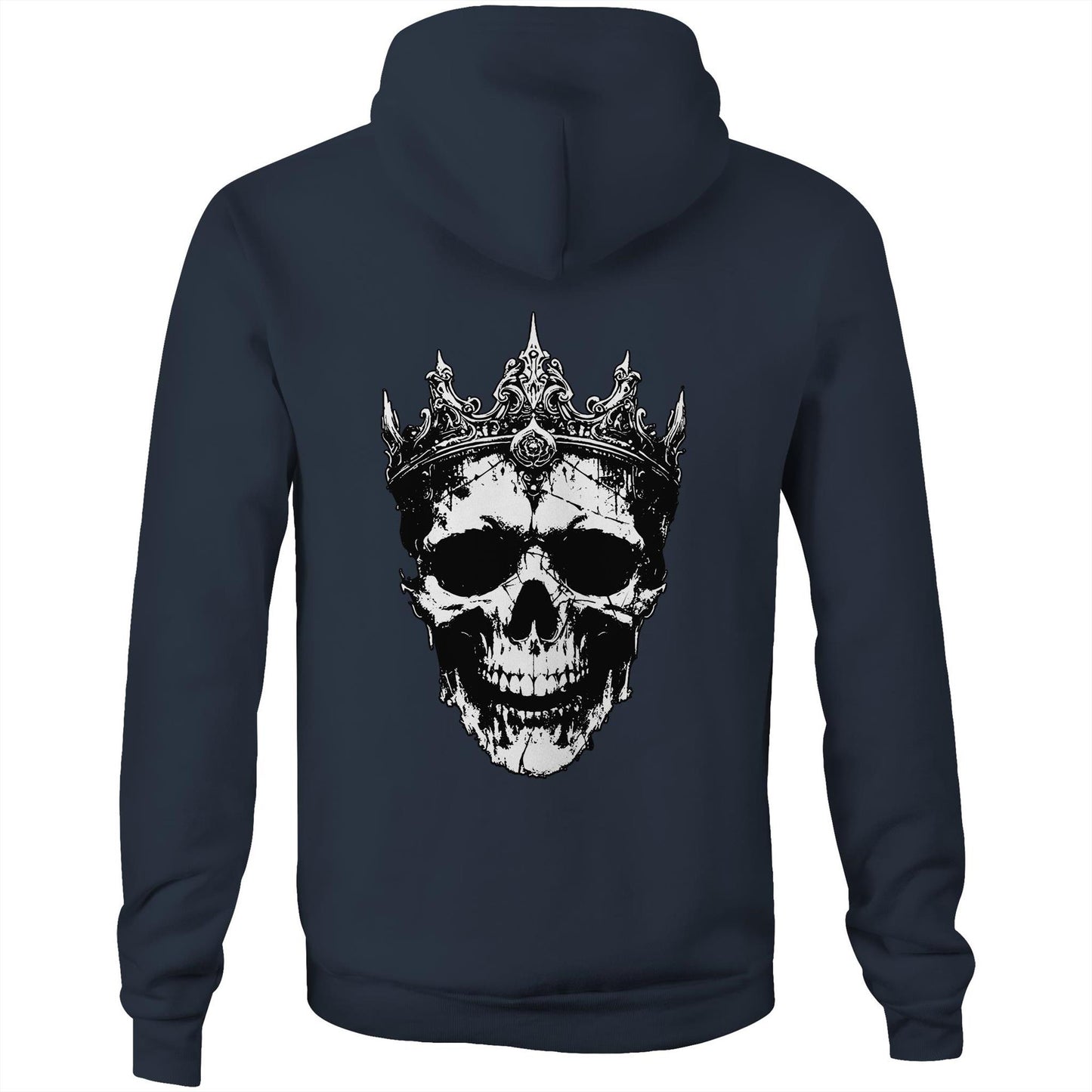 Dirt Empire - Skull with Crown (AS Colour Stencil - Pocket Hoodie Sweatshirt)