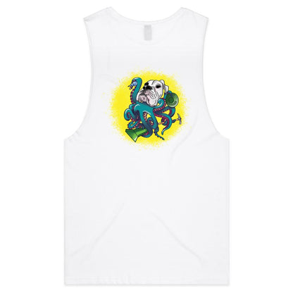 The Kraken (AS Colour Barnard - Mens Tank Top Tee) - DESIGN ON BACK ONLY