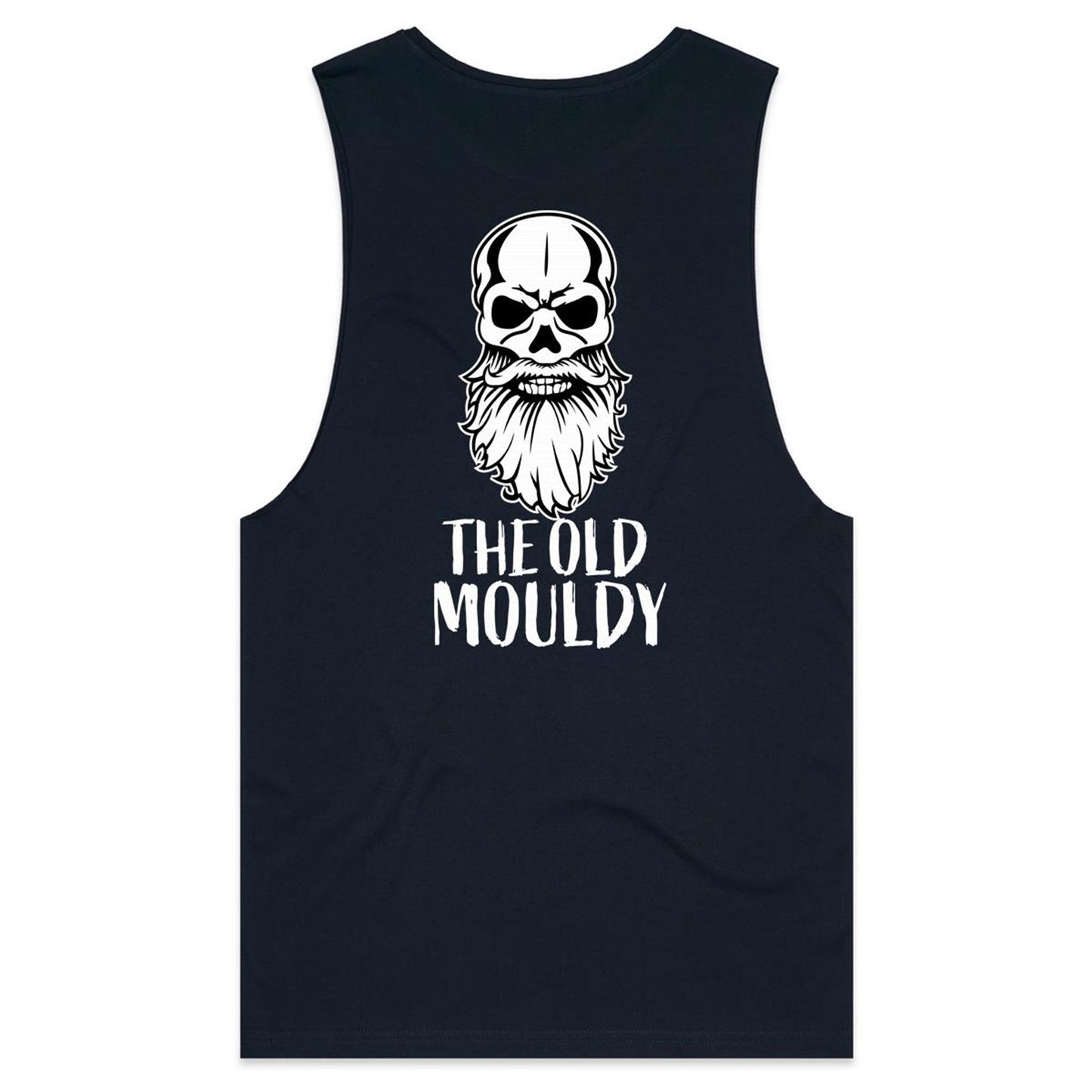 The Old Mouldy (AS Colour Barnard - Mens Tank Top Tee) - DESIGN ON BACK ONLY