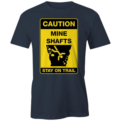Caution Mine Shafts (AS Colour - Classic Tee)