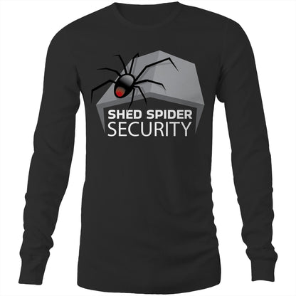 Shed Spider Security - (AS Colour Base - Mens Long Sleeve T-Shirt)