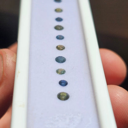 2.1ct Queensland "Tommahawk Creek" saphires